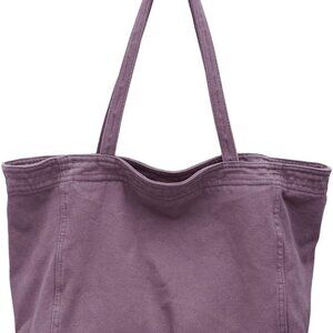 Canvas Tote Bag Women Large Capacity Casual Shoulder Work Travel Bag